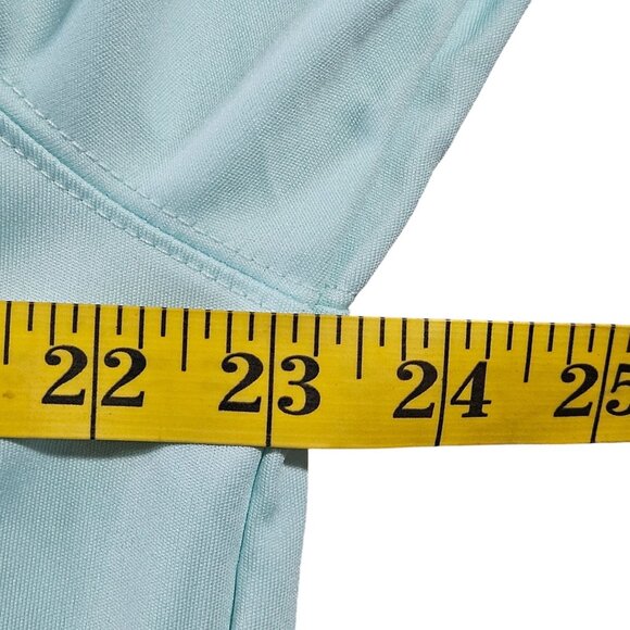 Vapor Apparel Mens Long Sleeve Performance Shirt XL Polyester Aqua UPF 50+ - Picture 8 of 11